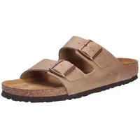 BIRKENSTOCK Arizona Weichbettung Naturleder geölt schmal tabacco brown 41