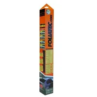 FoliaTec Tönungsfolie für Autoscheiben, Midnight Superdark, 76 x 300