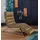 W.Schillig Relaxliege daily dreams Leder/Polyester 75 x 91 x 170 cm Braun mit Kissen