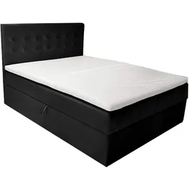Best For Home S-Deluxe 140 x 200 cm Schwarz
