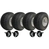 Atv-anhänger-kit - Parnells - 18x9.50-8 - 4 Räder - 4 Naben - 4x100mm Pcd