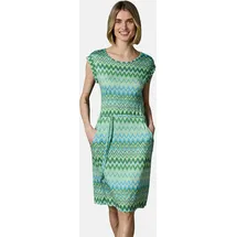 Ragwear Sommerkleid Midikleid Gemustert Blau 42