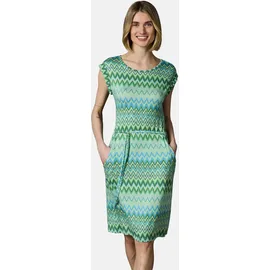 Ragwear Sommerkleid Midikleid Gemustert Blau 42