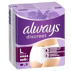 Always Discreet Pants Plus L 9 St.