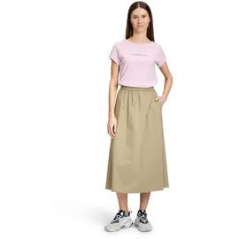 Cartoon A-Linien-Rock mit Eingrifftaschen in Aloe | Gr.: 46