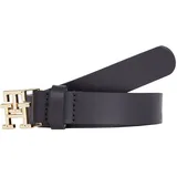 Tommy Hilfiger Logo 2.5 Cm Gürtel Space Blue 90 cm
