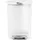 simplehuman Halbrund 50 l Weiß