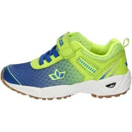 LICO Unisex Kinder Barney Vs Hallenturnschuhe, Blau Lemon, 41 EU