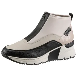 Rieker N6352 hellbeige-schwarz 41