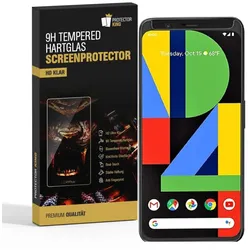 1x 9H Panzerhartglas für Google Pixel 4 ECHTES TEMPERED Panzerglas Screen Protector Displayschutz Schutzglas Panzerfolie Schutzfolie Hartglas Displayglas