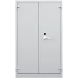 Lüllmann Feuerschutzschrank Flügeltürenschrank, feuergeschützt 1950 x 1200 x 550 mm lichtgrau