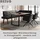 byLIVING "MONTREAL", anthrazit, schwarz, B:181cm H:87cm T:56cm, Stahl, Stoff, Sitzbänke, Eckbank, Microfaser, bis 330 kg, Taschenfederkern, Ziernaht im Rücken