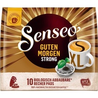 Senseo Guten Morgen Strong XL (10 Pads) Kaffee-Pads Coffee Pads UTZ-zertifiziert