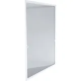 Grafner Grafner® Insektenschutz Fliegengitter 130x150 cm, Fenstergitter weiss IS11078