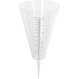 HANABASS Kegelförmiger Regenmesser Regenmesser Für Den Außenbereich Gartenregenmesser Bewässerung Und Niederschlag in Zoll