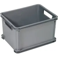 Curver 156012 Aufbewahrungsbox UNIBOX Classic S [15L], silber 1