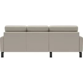 Home Affaire Ecksofa HOME AFFAIRE "Lecce, L-Form, Federkernpolsterung, Breite 224 cm", beige, B:224cm H:86cm T:164cm, 100% Leder, Sofas, Ecksofa, inkl. saugroboterfreundliche Höhe & schmale Armlehnen