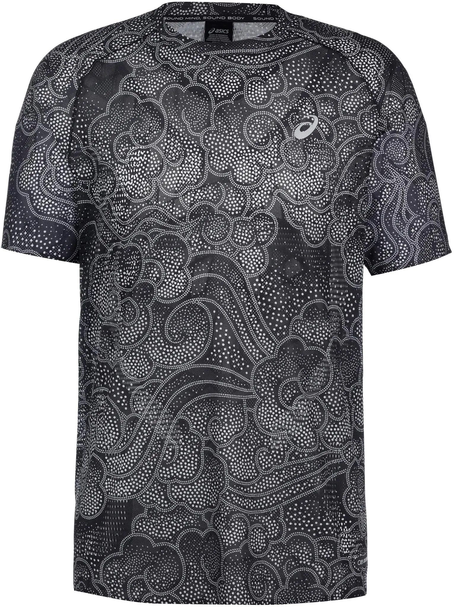 ASICS METARUN Funktionsshirt Herren in performance black, Größe L - schwarz