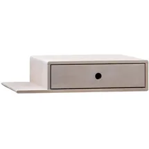 woodek Nachtschrank HOPE 65 x 15 x 30 cm Weiß