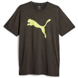 Puma TRAIN FAV HEATHER CAT Herren T-Shirt schwarz - M