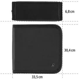 Hama 33834 CD-/DVD-/Blu-ray-Tasche 160 schwarz