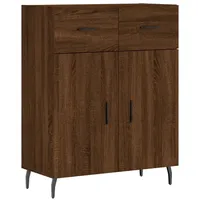 VidaXL Sideboard Braun Eichen-Optik 69,5x34x90 cm Holzwerkstoff