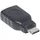 Manhattan USB 3.2 Gen 1 (USB 3.0) Adapter [1x USB 3.2 Gen 2 Stecker C (USB 3.1) Gen1 Typ auf Typ A-Adapter, Typ C-Stecker auf Typ A-Buchse, 3.1)] Gen1, schwarz,