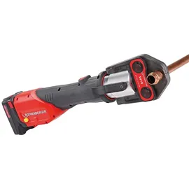 Rothenberger ROMAX 4000 Basic Set Pressmaschine 18 V, 4 Ah, rot/schwarz