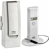 TFA Thermo-Hygrometer WeatherHub 31.4016, Thermometer + Hygrometer, Weiss