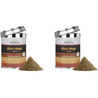 Herbaria "Black Magic" Curry, 2er Pack (1 x 80 g Dose)