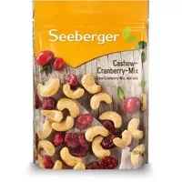 Seeberger Nussmischung Cashew-Cranberry-Mix, fruchtig, geröstet, 150 g