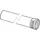 Geberit Rohr 390202141 DN 50, 500 mm, mit Muffe, schalloptimiert