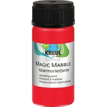 Kreul 73205 Magic Marble Marmorierfarbe, 20 ml, rot