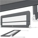 Kesser Bettschutzgitter 180 cm dunkelgrau