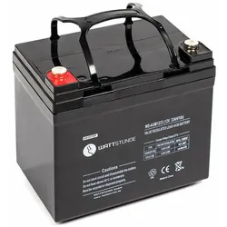 Wattstunde Akku AGM12-33 12V VRLA AGM Batterie 33Ah C20