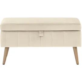 OTTO home Truhenbank AMIRA Beige 81 x 36 x 43 cm