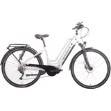 Saxonette E-Bike »Quantum Sport«, 10 Gang, Shimano, Mittelmotor 250 W, 67041238-50 silberfarben E-Bikes