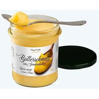 Hagen Grote Senner-Butterschmalz, 250 g Glas, perfekt zum Braten, Frittieren, Würzen, für feinen Buttergeschmack