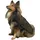 Fashion Dog Hunde-Regenmantel mit Fleecefutter Braun 43 cm 1 St