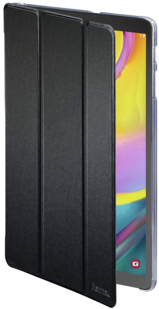Hama Fold Clear BookCase Samsung Galaxy Tab A 10.1 (2019) Schwarz Tablet Tasche, modellspezifisch