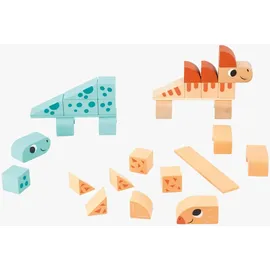 Janod Cubikosaurus Dinosaurier zum Bauen
