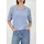 Monari Kurzarmpullover Blau 38