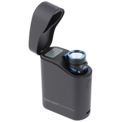 Olight Baton 4 Premium Edition schwarz, LED-Taschenlampe mit Ladecase, ultra-kompakt und leistungsstark, 1300 Lumen