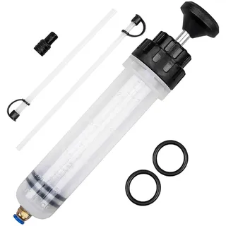Ölabsaugpumpe,Ölabsaugspritze 200mL,Manuelle Ölabsaugpumpe,Flüssigkeitsabsauger und Füllpumpe,Universelle Absaugpumpe,Handpumpe,Ölabsauger Umfüllpumpe,für Bremsflüssigkeit,Getriebeöle,Kühlmittel