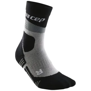 CEP Max Cushion Mid-Cut Wandersocken Damen 280 grey/black II 34-37