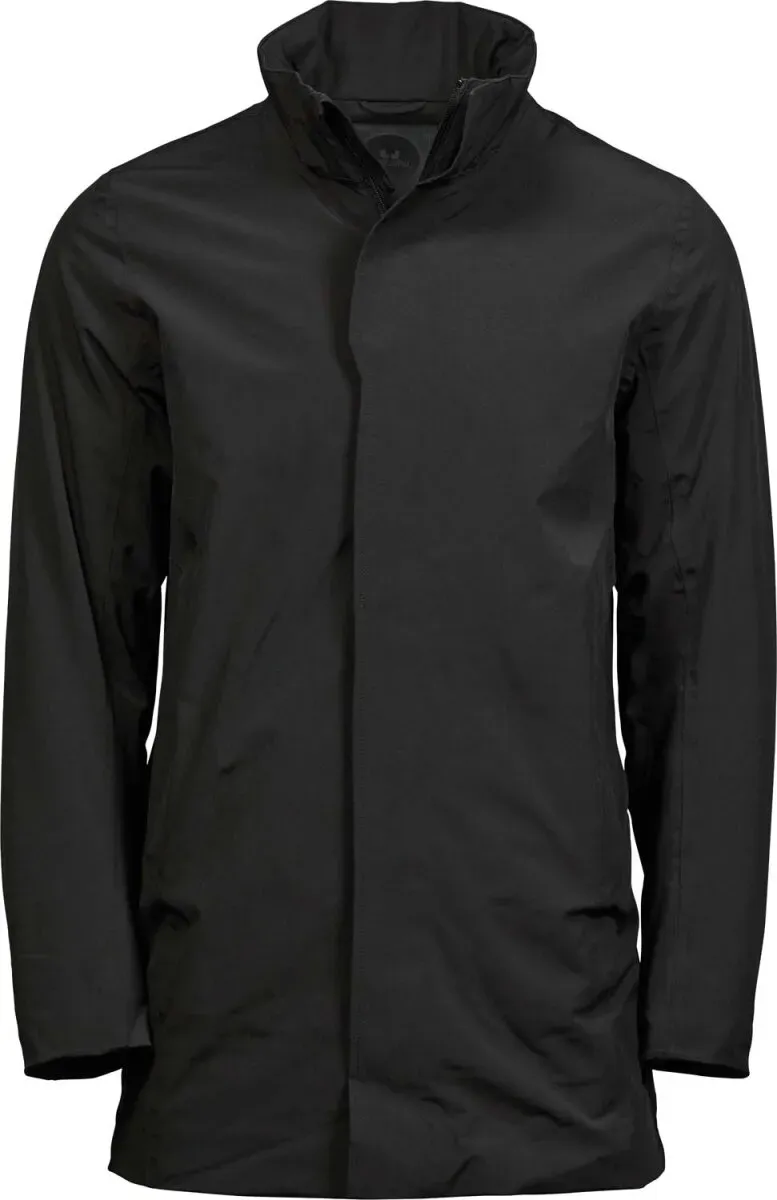 Tee Jays Herren Parka Kurzmantel 9608 black S