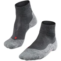 Falke TK5 Short Socken - Asphalt Melange - EU 46-48