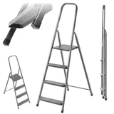Kadax Klappbare Stufenleiter 4 Stufen