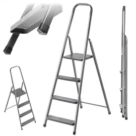 Kadax Klappbare Stufenleiter 4 Stufen