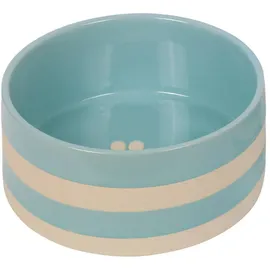 Nobby Keramik Napf Strio, Mint/Creme, Ø 21,0 x 8,5 cm, 2,00 l, 1 Stück